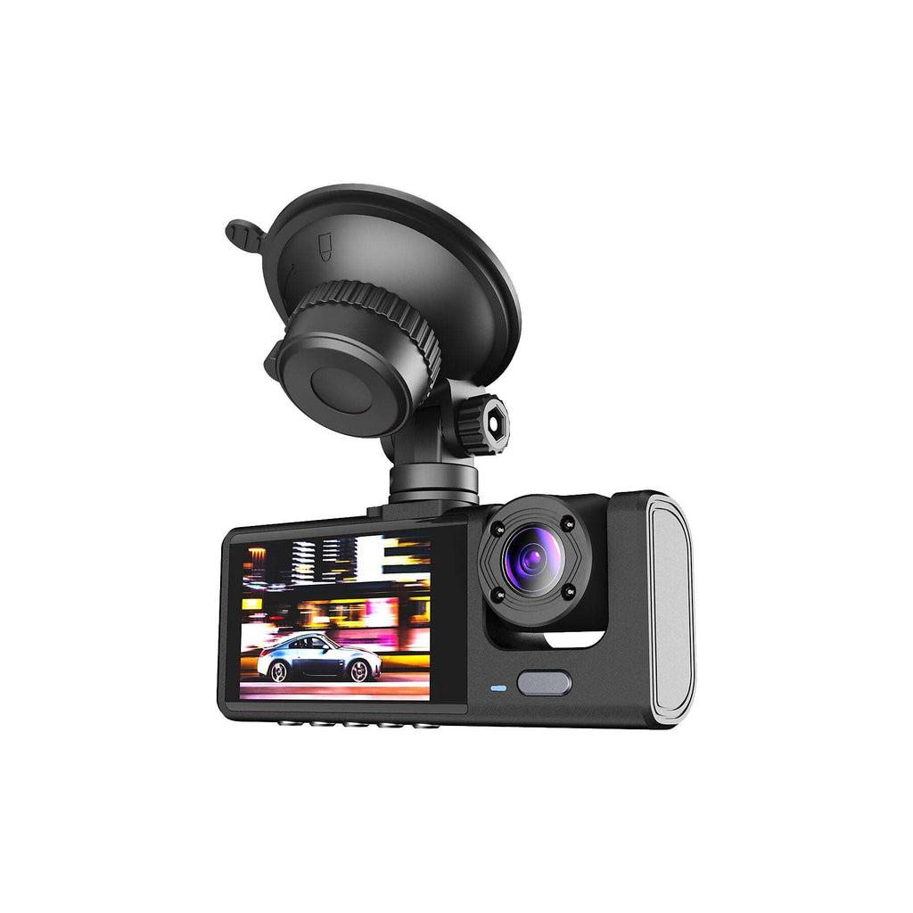3 Kameralı Araç İçi Kamera Dashcam 1080P Gece Görüşlü