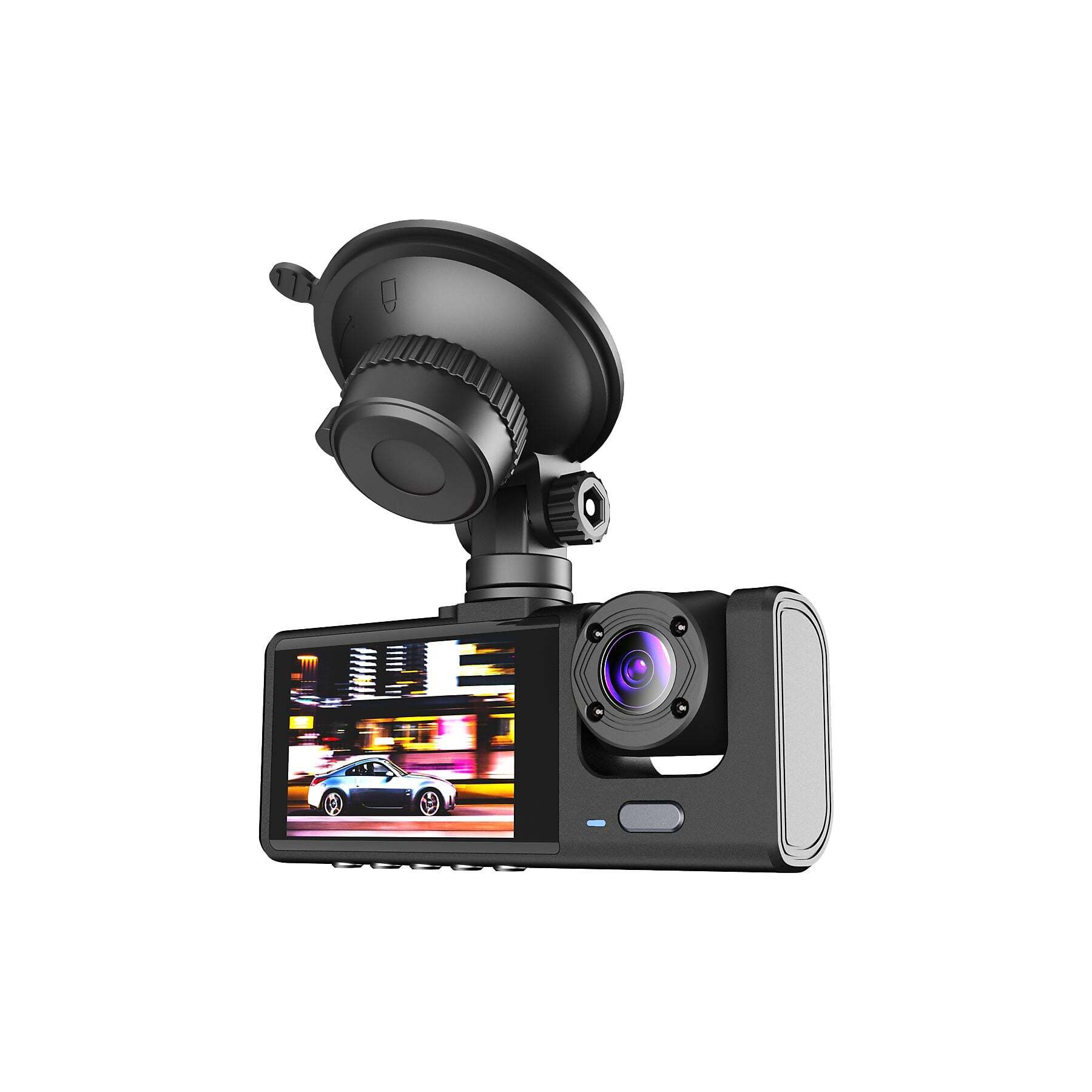 3 Kameralı Araç İçi Kamera Dashcam 1080P Gece Görüşlü