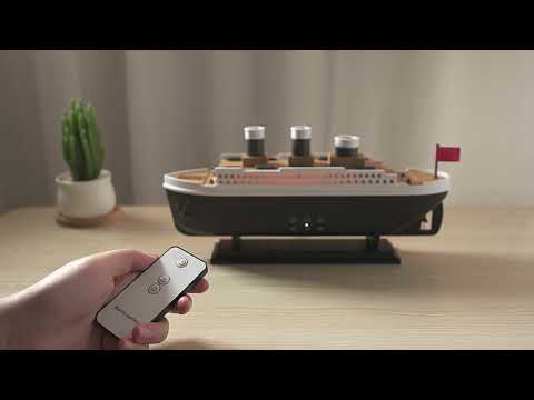 Titanic Gemi Maketi Dekoratif Model